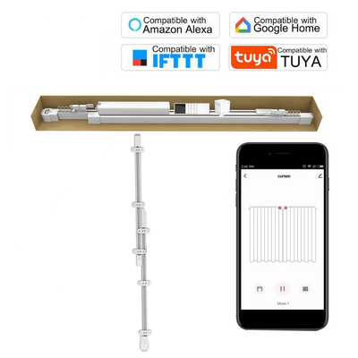Tuya Expanding Curtain Track 1.2N.M Aluminium Ceiling Curtain Track